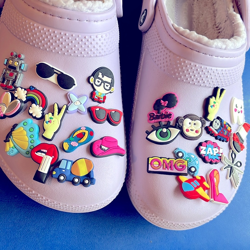 2/$5 CROCS JIBBITZ SHOE CHARMS- NEW, assorted- you pick!